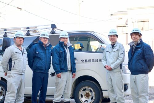 本社は札幌ですが、全国に展開する電力プラント工事会社です